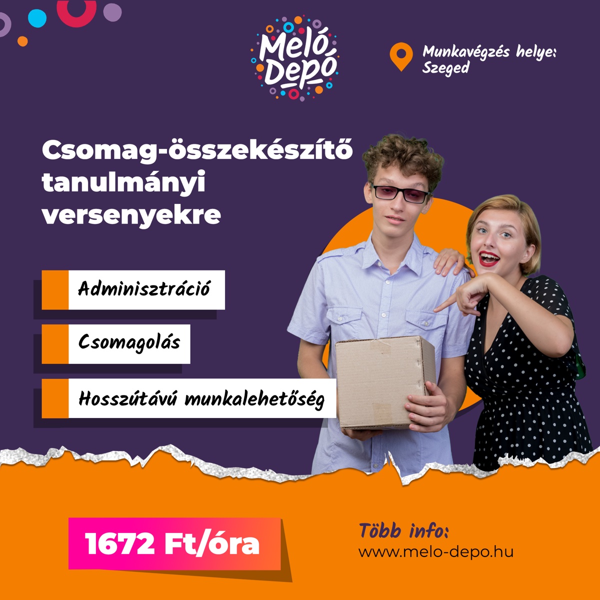 Social poszt — csomag